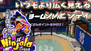狭いシノビシティでも広く感じちゃうね！【ニンジャラ Ninjala】