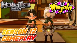 Ninjala – [Team Battle] – [Attack on Titan] – (Season 12 Gameplay) #22