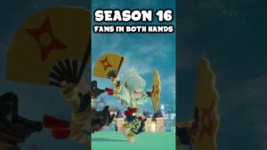 Ninjala – (Season 16) – [Fans in Both Hands Emote]