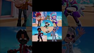 おひさの変人5人組！特に私は最後の後ろ姿の写真めっちゃ気に入ってる！✨️(編集はTikTokの方参考) #ニンジャラ